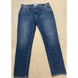 Paige Brigitte Boyfriend Skinny Jeans Medium Wash Transcend Vintage Size 29 #185